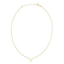 Load image into Gallery viewer, 14K Yellow Gold Taurus Necklace