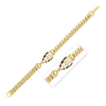 Load image into Gallery viewer, 14k Yellow Gold Curb Link Bracelet (7.00 mm)