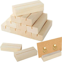 Load image into Gallery viewer, Earrings Jewelry Display Wooden Base Ring Necklace Jewelry Stands Holders Earring Cards Wood Base Retail Display Classic Design Ring Necklace Jewelry Storage Case Jewelry Organiser For Women