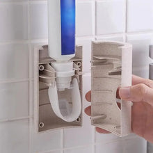 Load image into Gallery viewer, Easy Home Toothpaste Dispenser Squeezer Pasta Toothbrush Holder Wall Mounted Bathroom Products Accessories