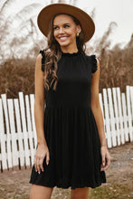 Load image into Gallery viewer, Charmning Ruffled Sleeveless Mini Dress Elegant & Flowy Summer Dress