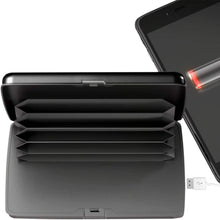 将图片加载到图库查看器,eCharge Wallet Deluxe Portable Power Bank and Credit Card Case