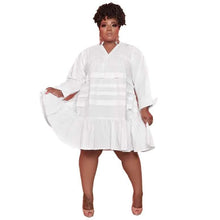 Load image into Gallery viewer, Echoine Women's Oversized Loose Ladies Midi Dress