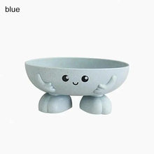 Load image into Gallery viewer, Eco-friendly 1Pcs Soap Box Non-slip Soap Dish Bathroom Supplies Soap Holder Cartoon Shape Soap Holder Cute Soap Dish for Kids Children Creative Lovely Bar Soap Tray Counter for Shower Bathroom Kitchen Countertop