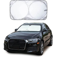 Load image into Gallery viewer, EcoNour Car Windshield Sun Shade with Storage Pouch