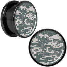 将图片加载到图库查看器,Digital Camo Print Black Anodized Screw Fit Plug Set 18mm