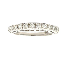 Load image into Gallery viewer, .50ct Diamond Wedding Band Ring 14KT White Gold