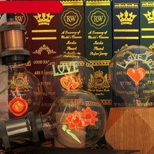 Load image into Gallery viewer, Edison Bulb Indoor Night Light Rose Flower Holiday Christmas Wedding Decor Bulbs High Brightness Daylight White Antique LED Filament Bulbs For Home Decor Party