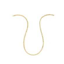 Load image into Gallery viewer, 14k Yellow Gold Braided Herringbone Chain (3.20 mm)