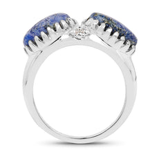 Load image into Gallery viewer, 2.28 Carat Genuine Lapis Lazuli .925 Sterling Silver Ring
