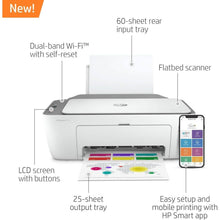Load image into Gallery viewer, HP DeskJet 2755 All-in-One Wireless Printer ā Refurbished