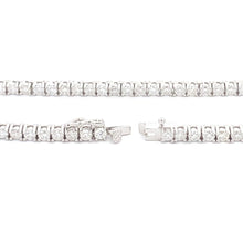 Load image into Gallery viewer, 6.85ct Moissanite Tennis Necklace Sterling Silver