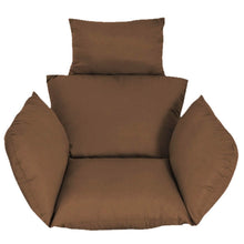 Load image into Gallery viewer, Egg Chair Hanging Basket Seat Cushion with Headrest