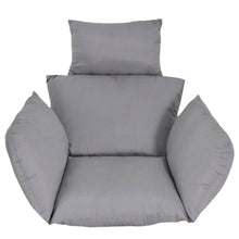 Load image into Gallery viewer, Egg Chair Hanging Basket Seat Cushion with Headrest