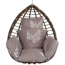 Load image into Gallery viewer, Egg Chair Hanging Basket Seat Soft Cushion with Headrest