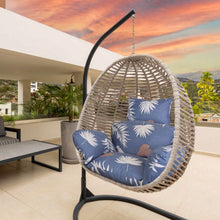 Load image into Gallery viewer, Egg Chair Hanging Basket Seat Soft Cushion with Headrest