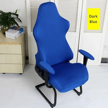 Load image into Gallery viewer, Elastic Chair Armrest Pads Chair Cover Warm Computer Chair Covers For Office Slipcover For Gaming Armchair Washable Spandex Kitchen Chair Covers for Dining Room Christmas Decoration Holiday Party