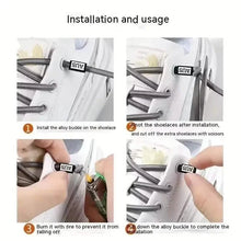 Load image into Gallery viewer, Elastic Shoelaces - 100CM Long, Easy, Durable and Comfortable