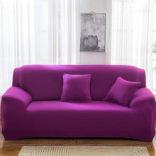 Load image into Gallery viewer, Elastic Solid Color Sofa Cover Spandex Modern All-inclusive Sofa SlipCover for living Room Stretch Couch Covers 1/2/3/4 Seater Sofa Cover Furniture Protector Couch Soft with Elastic Bottom Anti-Slip Foam Kids
