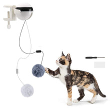 Load image into Gallery viewer, Electric Automatic Lifting Motion Cat Toy Puzzle Smart Pet Cat Teaser Ball Pet Supply Lifting Toys Toys Lifting Flutter Cat Exercise Toys