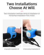 将图片加载到图库查看器,Electric Cycling Bell 90 dB Horn Rainproof Bicycle Handlebar Silica Gel Shell Ring Bike Bell Bicycle Accessories Electric Cycling Bells Water-Resistant Cycling Bells Horn Loud Bicycle Horns Bicycle Accessories