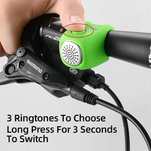 将图片加载到图库查看器,Electric Cycling Bell 90 dB Horn Rainproof Bicycle Handlebar Silica Gel Shell Ring Bike Bell Bicycle Accessories Electric Cycling Bells Water-Resistant Cycling Bells Horn Loud Bicycle Horns Bicycle Accessories