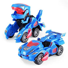 Load image into Gallery viewer, Electric Dinosaur Non Remote Control Morphing Vehicle Toy