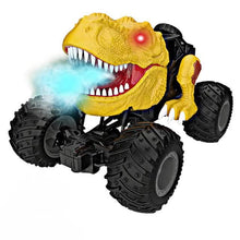 Load image into Gallery viewer, Electric Dinosaur Remote Control Spray Stunt Car
