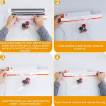 Load image into Gallery viewer, Electric Food Vacuum Sealer Machine