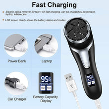 将图片加载到图库查看器,Electric Foot Callus Remover with Vacuum Cleaner