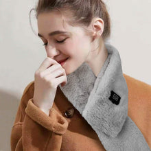 Load image into Gallery viewer, Electric Heated Scarf USB Heating Neck Shawl Soft Warm Scarves with 3 Heating Modes