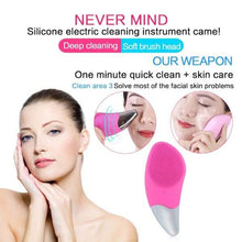 Load image into Gallery viewer, Electric Massage and Facial Cleaning Brush