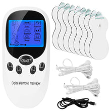 Load image into Gallery viewer, Electric Muscle Stimulator with Electrode Pads Wires