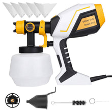 Load image into Gallery viewer, Electric Paint Sprayer HVLP with Different Spray Patterns 1200ML Detachable Container