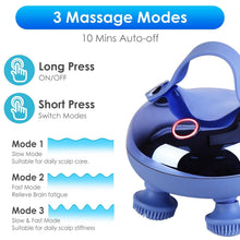 将图片加载到图库查看器,Electric Rechargeable Scalp Massager