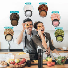 Load image into Gallery viewer, Electric Salt and Pepper Grinder LED Indicator Adjustable Coarseness