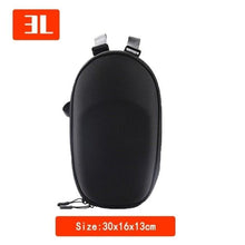 Load image into Gallery viewer, Electric Scooter Front Bag Waterproof EVA Hard Shell Bags Reflective Handlebar Hanging Bag Storage Bag Hard Shell Waterproof Scooter Storage Bag For Kick Scooters Folding Bike