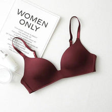 Load image into Gallery viewer, Elegance Seamless Bras for Women Push Up Bras No Wire Brassiere A B Cup Underwear Sexy Bra Three Quarters(3/4 Cup) Bras For Ladies