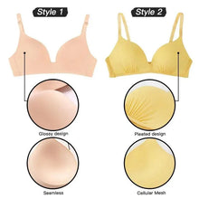 Load image into Gallery viewer, Elegance Seamless Bras for Women Push Up Bras No Wire Brassiere A B Cup Underwear Sexy Bra Three Quarters(3/4 Cup) Bras For Ladies