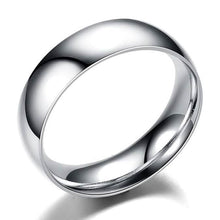 将图片加载到图库查看器,Elegant and Charming S925 Silver Wedding Band Ring
