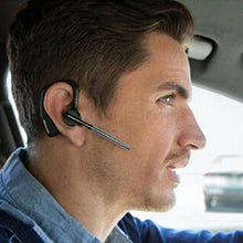 Load image into Gallery viewer, Elegant Black Bluetooth Earphone Wireless Stereo HD Mic HiFi Headphones Bluetooth Comfort Handsfree Driving Headset Ideal Standby Time Single In Ear Headset For Worm Driving