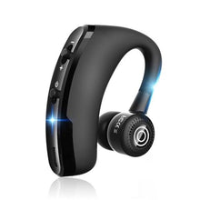 Load image into Gallery viewer, Elegant Black Bluetooth Earphone Wireless Stereo HD Mic HiFi Headphones Bluetooth Comfort Handsfree Driving Headset Ideal Standby Time Single In Ear Headset For Worm Driving