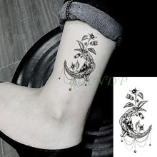 Load image into Gallery viewer, Elegant Black Music Notes Waterproof Sticker Tattoos Temporary Chest Shoulder Tattoos For Men Women