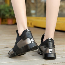 Load image into Gallery viewer, Elegant Black Women Sneakers Vulcanized Shoes Ladies Casual Shoes Breathable Walking Mesh Flats Sport Running Women's Lightweight Simple Espadrilles Everyday Walking Fashion Shoes
