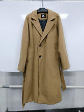 Load image into Gallery viewer, Elegant Brown Men Casual Overcoat Autumn Stylish New Trendy Warm Long Coat Elegant Warm Retro New Long Sleeve Comfortable Coat Classic Full Length Gentleman Overcoat