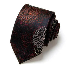 Load image into Gallery viewer, Elegant Fashion Flower Classic Design Neckties For Men Business Formal Suit Office Men Necktie Modern Patterned Formal Ties College Tuxedo Floral Tie