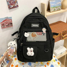 Load image into Gallery viewer, Elegant Female Backpack For Teenager Girls And Women Cute Fashionable Book Schoolbag And Laptop Bag