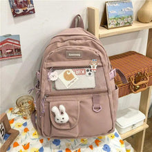 Load image into Gallery viewer, Elegant Female Backpack For Teenager Girls And Women Cute Fashionable Book Schoolbag And Laptop Bag