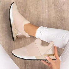 将图片加载到图库查看器,Elegant Green Women Sneakers Slip-On Solid Color Sneakers Sport Mesh Casual Shoes Fashion Autumn Running And Walking Lace-up Breathable Casual Comfortable Walking Sneakers