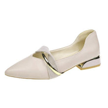 Load image into Gallery viewer, Elegant Low Heel Women Summer Pointed-Toe Slippers Slip On Office Shoes Luxury Women Slip On Comfortable Pointed Toe Womens Loafers Backless Low Heel Slide Slippers